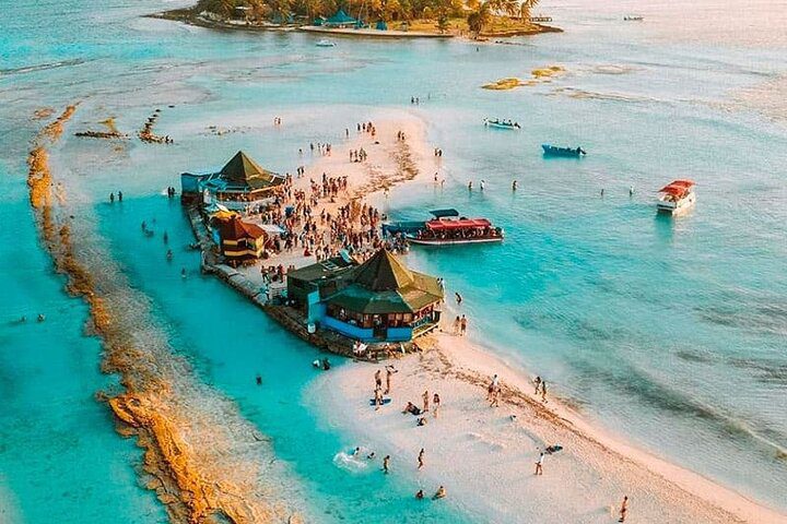 white sand beaches