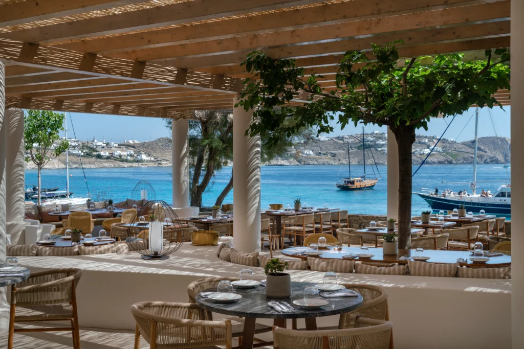 Dining in Mykonos