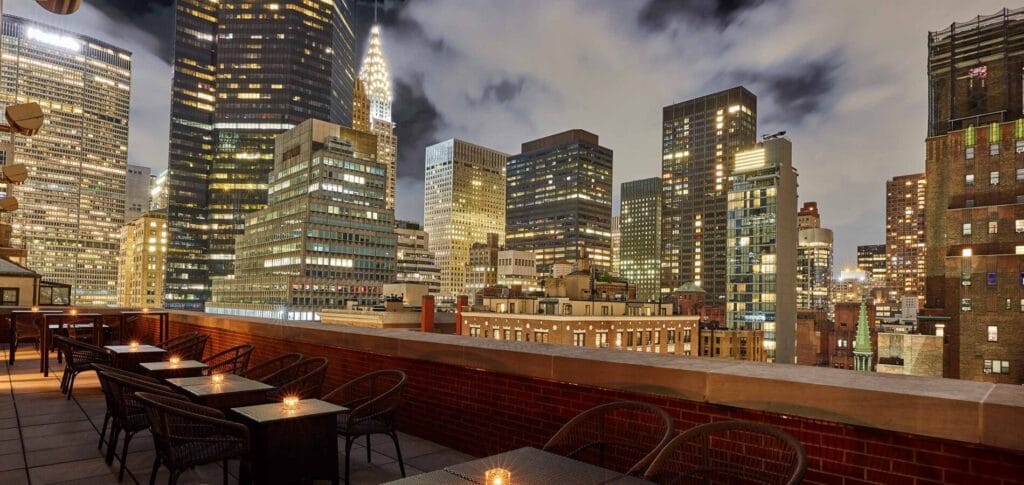rooftop happy hour nyc