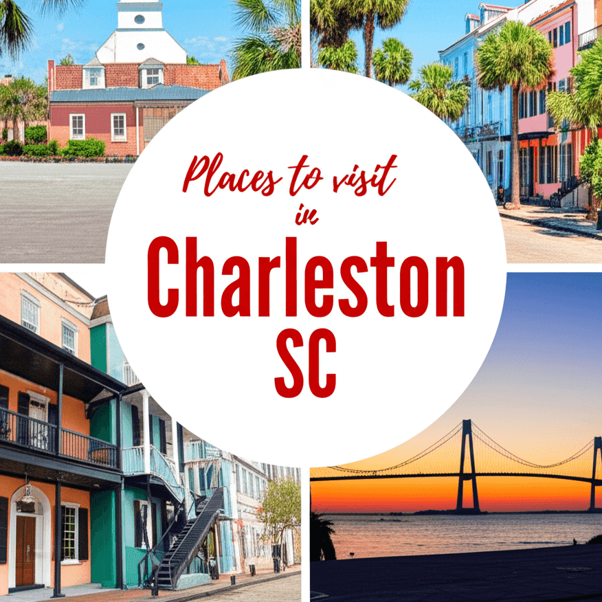 places to visit in Charleston SC