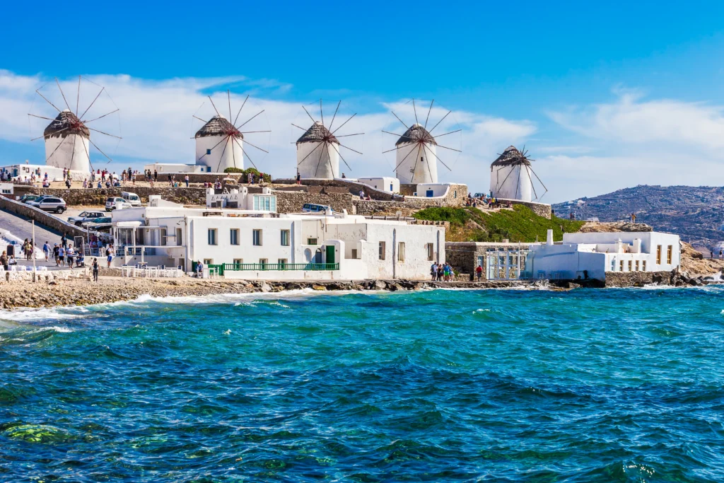 Wandering through Mykonos Town