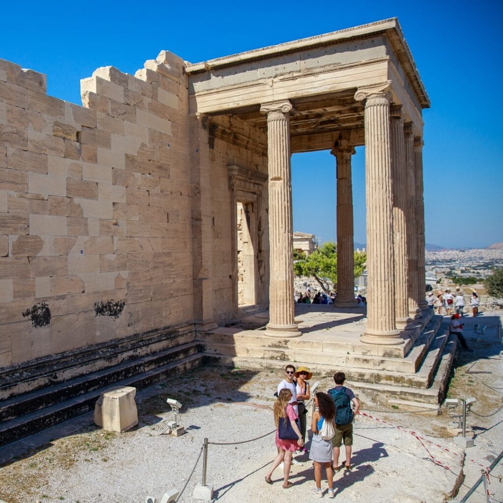 Visiting the Panathenaic Stadium is one of the most awe-inspiring things to do in Athens Greece