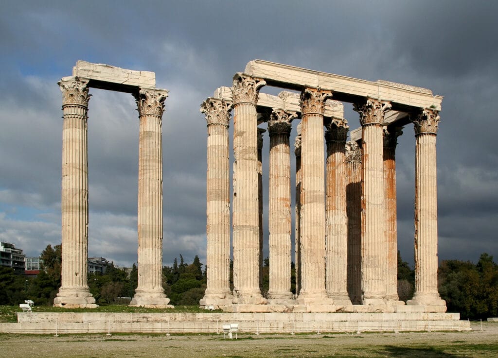 things to do in Athens Greece is a visit to the colossal Temple of Zeus