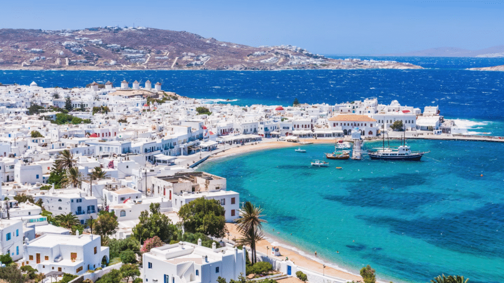 best places to visit in Greece-mykonos