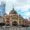 Flinders Street Station with Eureka Tower in the background, Melbourne Australia