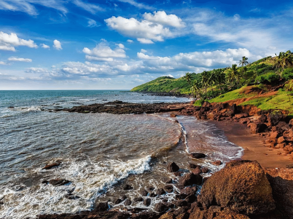 Beaches of Goa: Complete Guide to India's Stunning Coastal Paradise 7 Anjuna Beach