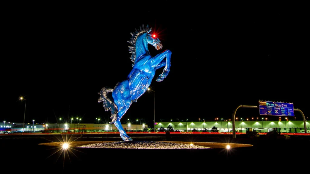 Denver International Airport statue