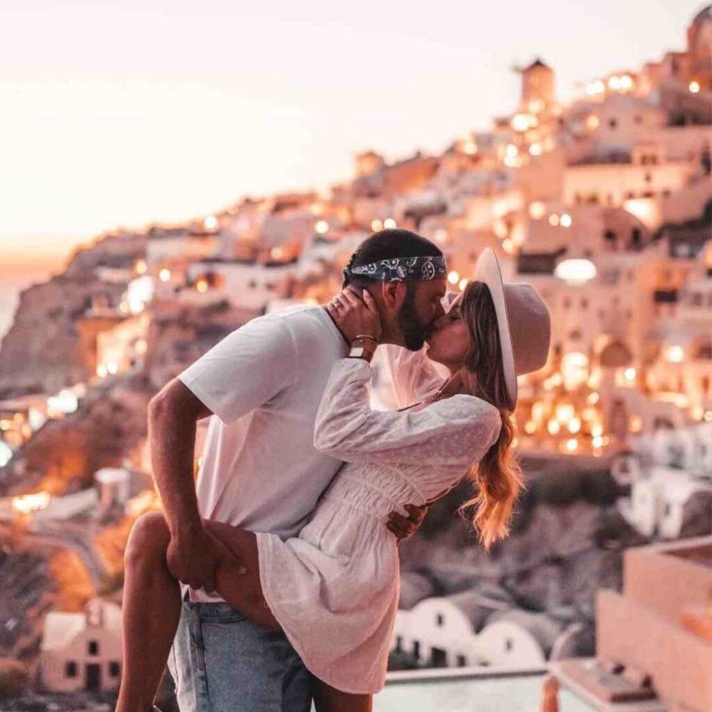 Santorini is pure romance