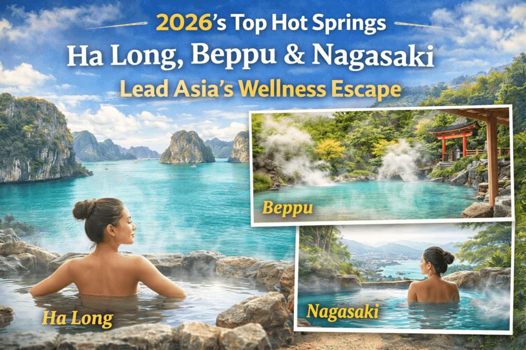 Ha Long Beppu Nagasaki hot springs