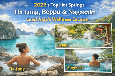 Ha Long Beppu Nagasaki hot springs