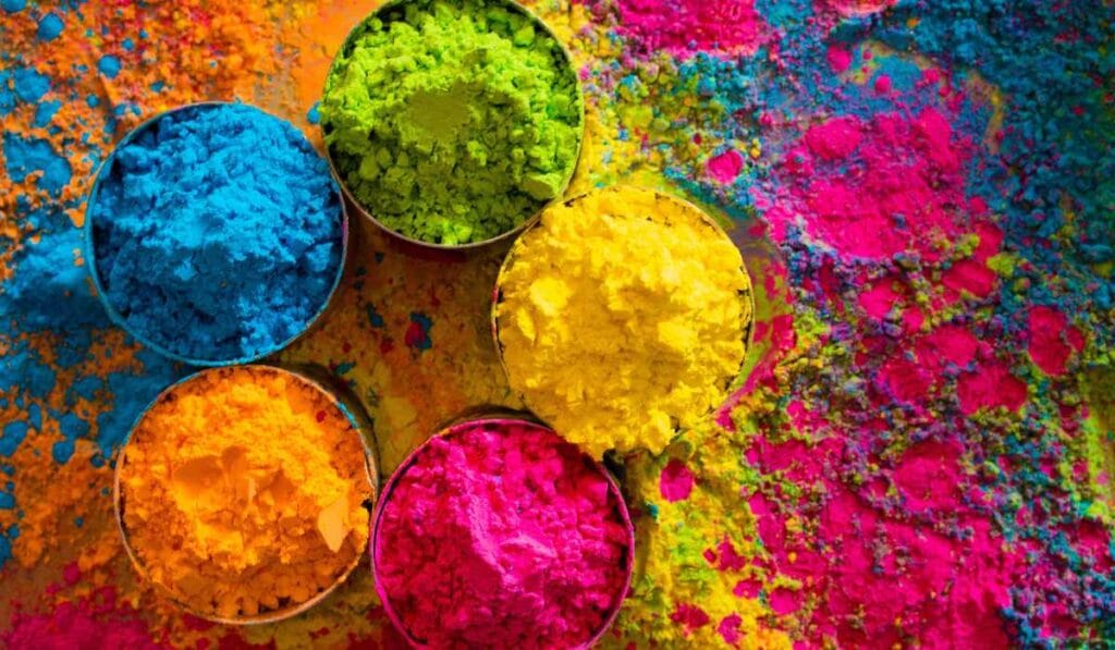 Celebration of Holi in India 2026: A Complete Guide to Colors, Culture & Traditions 8 holi colors