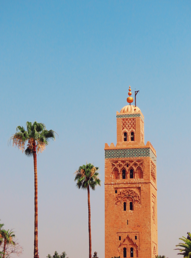 Admire the Koutoubia Mosque
