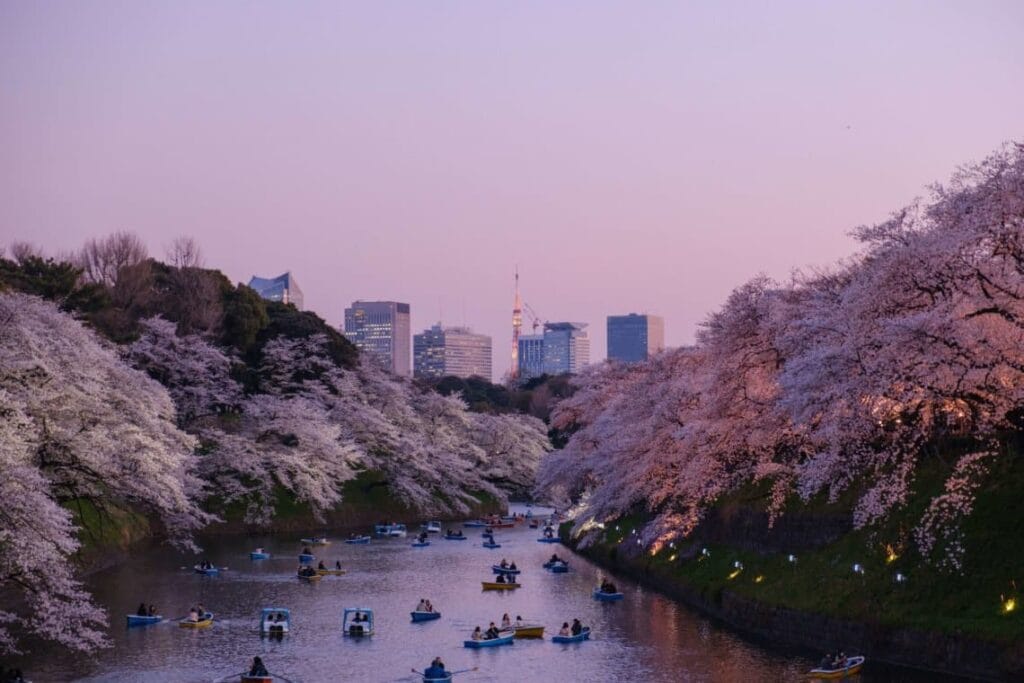 best time to visit Tokyo Japan