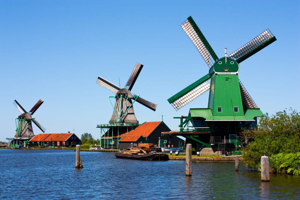 Zaanse Schans Windmills