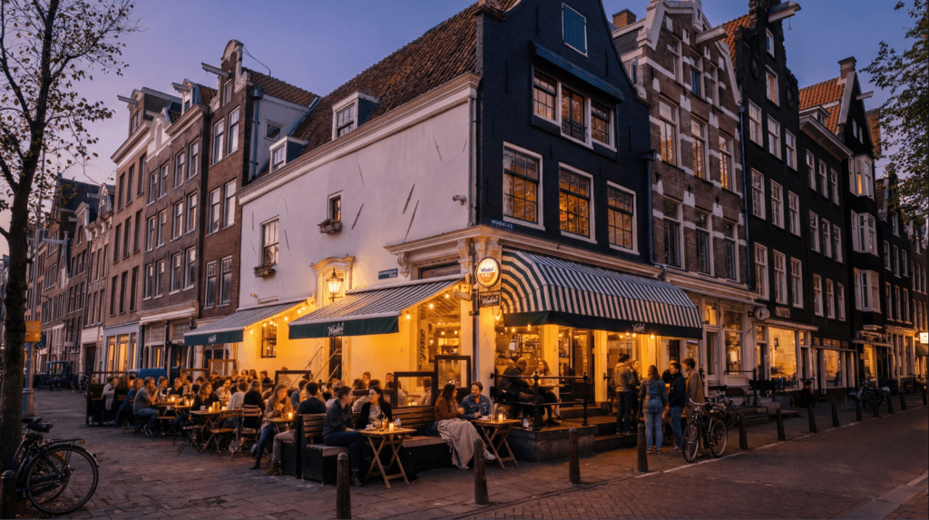 cafe in amsterdam netherlands