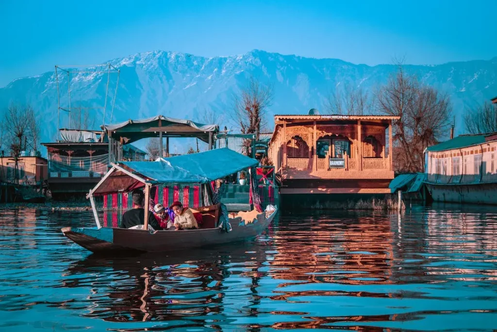 Shikara rides on Dal Lake