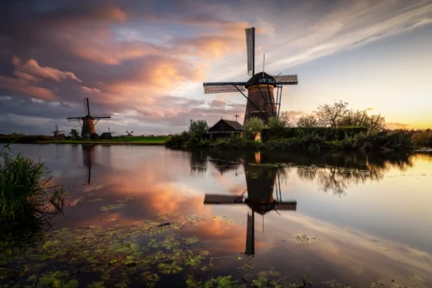 Kinderdijk windmills