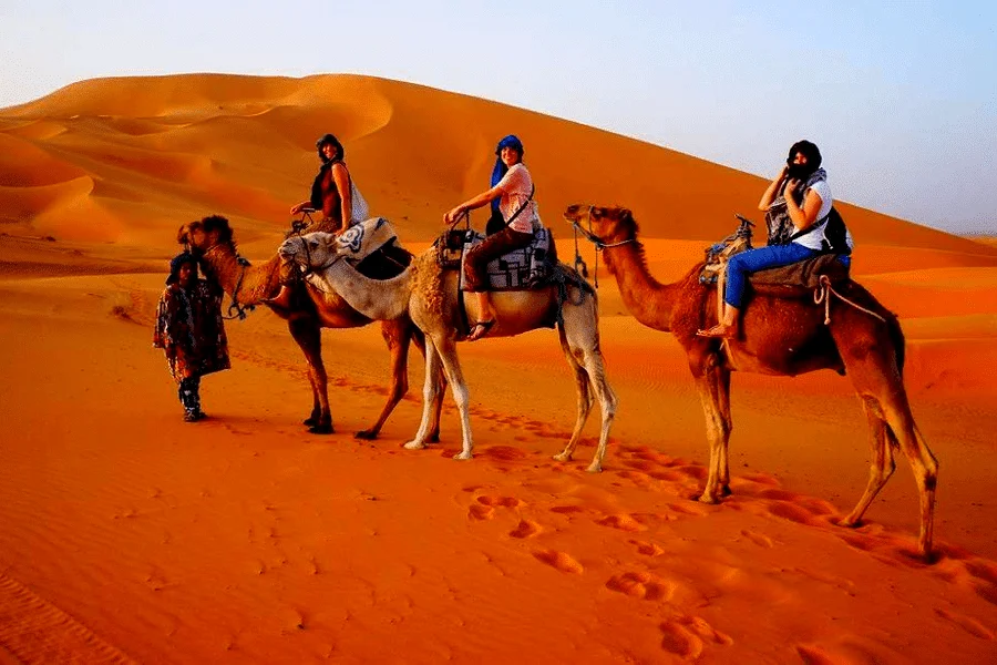 Merzouga Morocco: Complete Guide to the Merzouga Desert Experience 7 Camel Trekking Across the Dunes