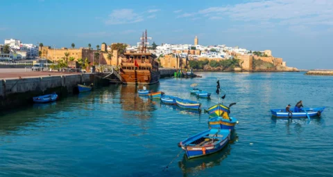 Rabat coastal harbor