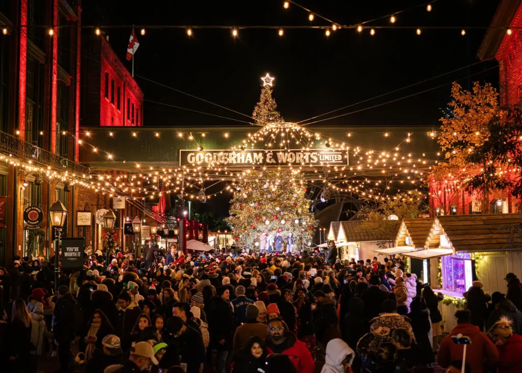 Distillery Winter Village