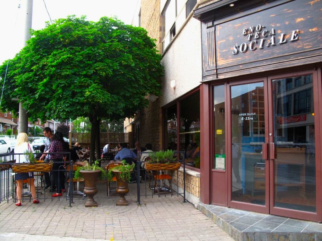 Enoteca Sociale toronto