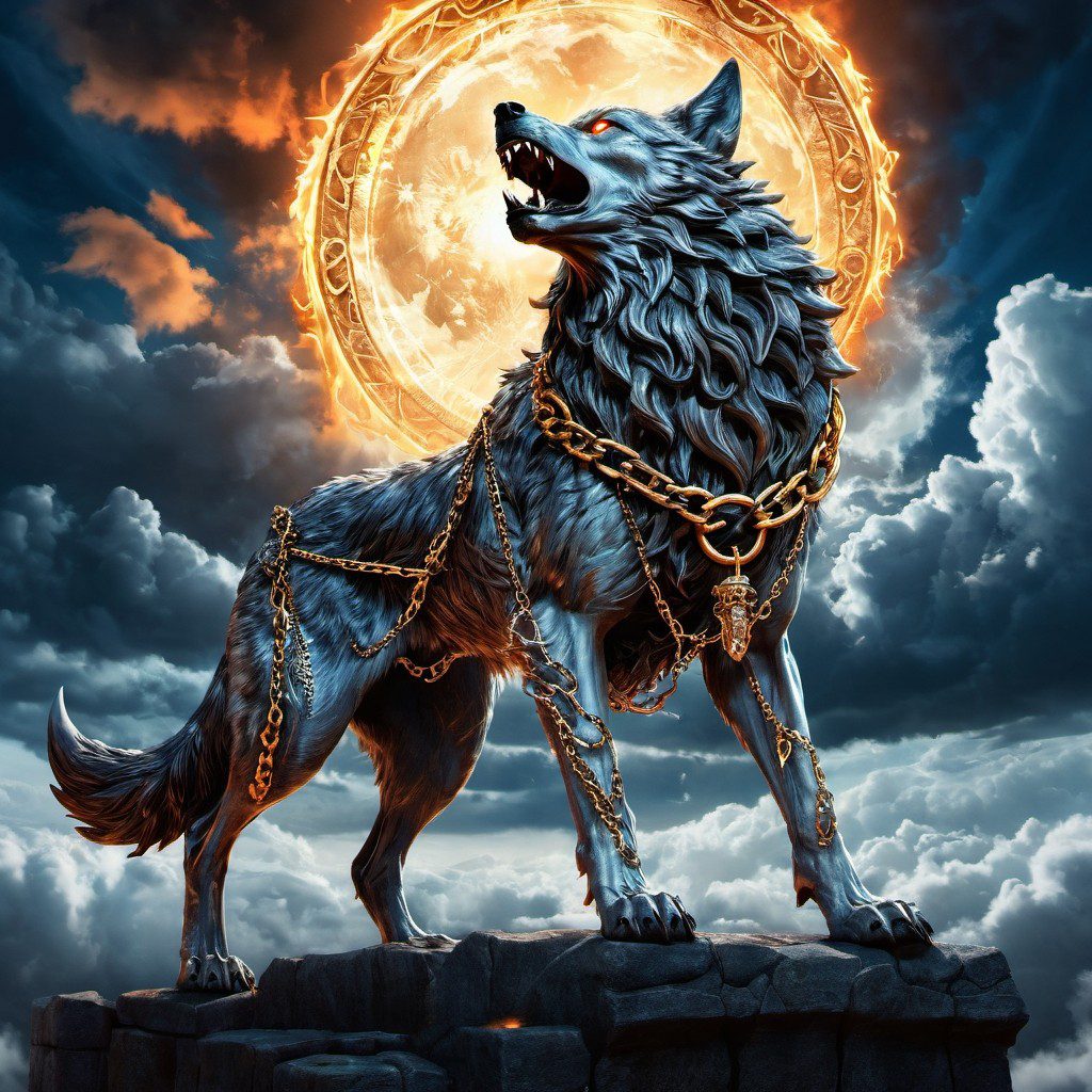 scandinavian monsters Fenrir