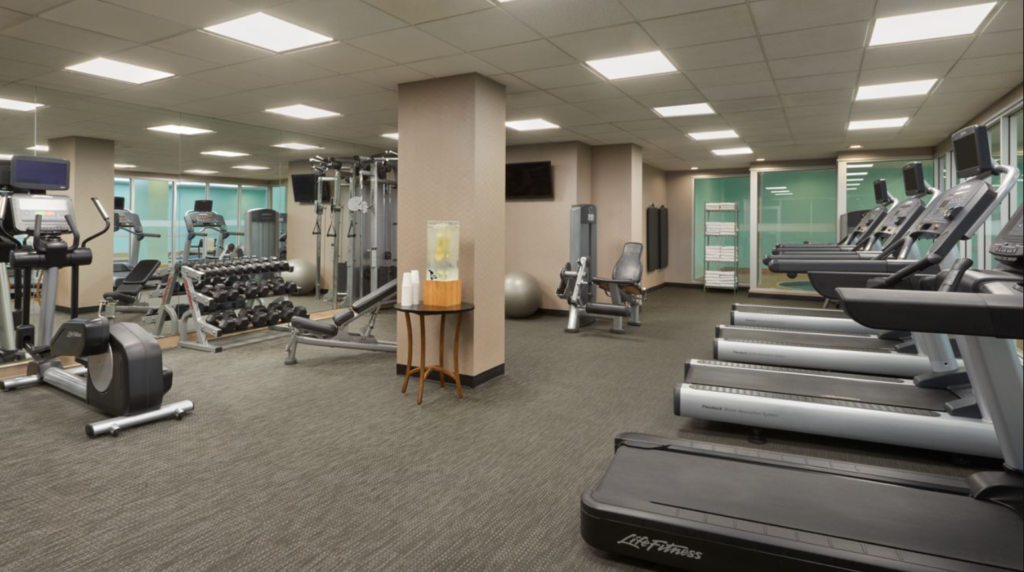 fitness center