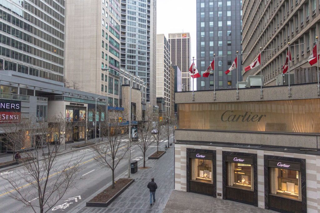 Bloor Street Toronto Stores