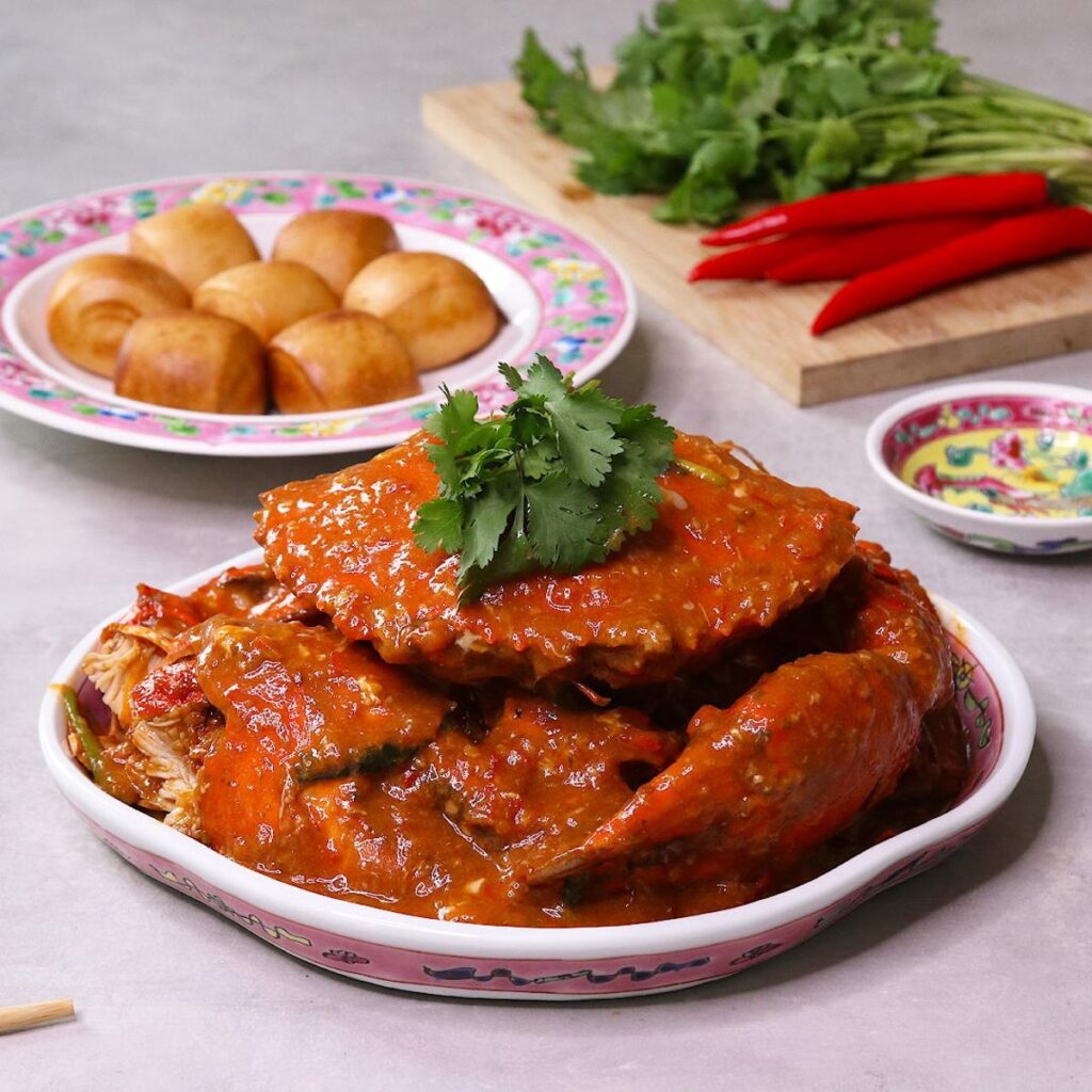 Singapore food Chilli Crab