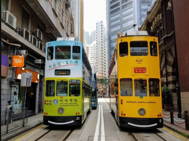 Ride the Historic Hong Kong Tram