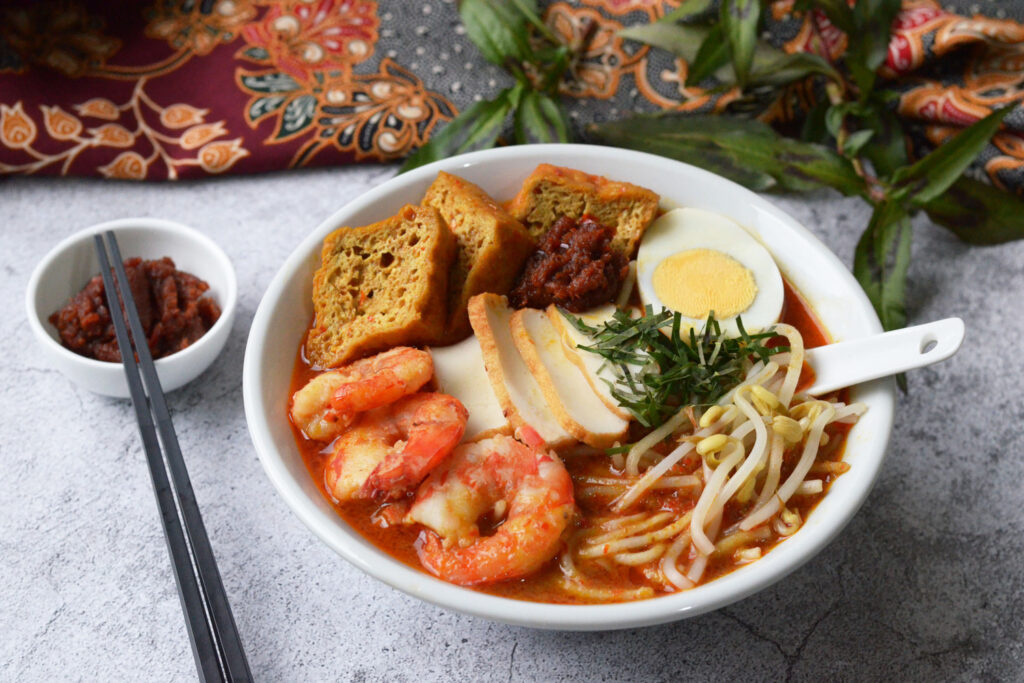 Peranakan noodle soup