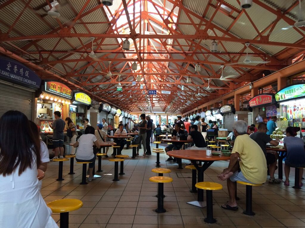 maxwell food centre singapore