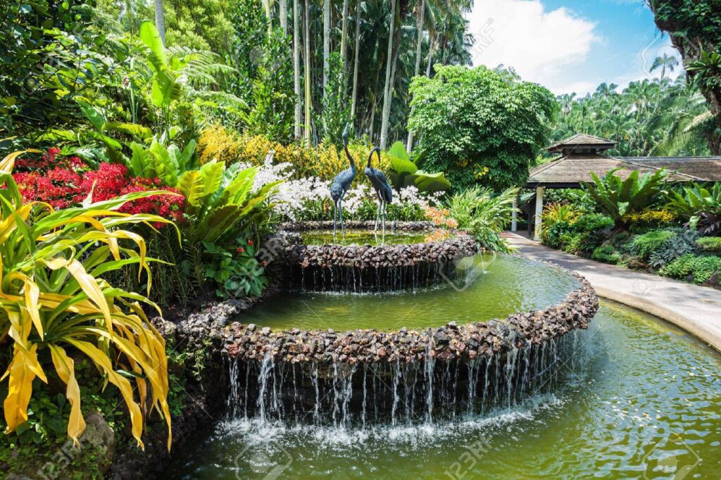 Swan Lake national orchid gardens