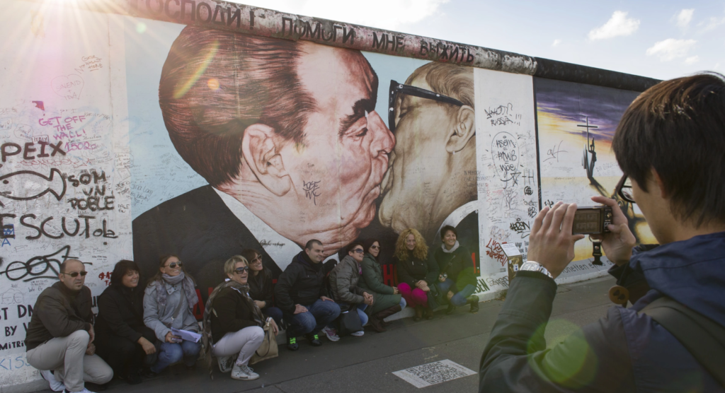 colourful East Side Gallery