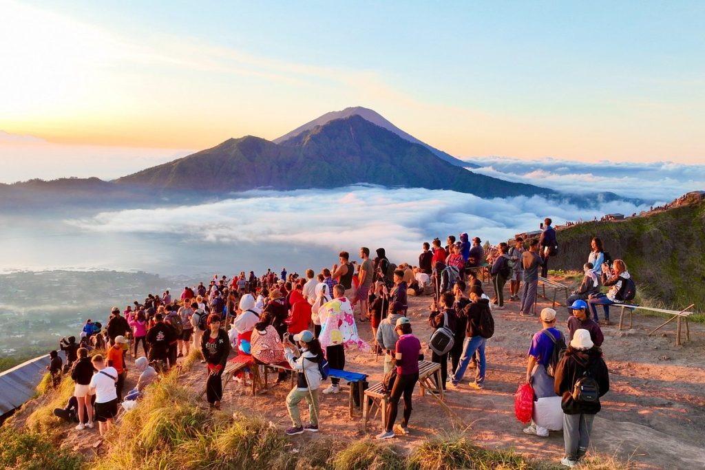 Sunrise from Mount Batur