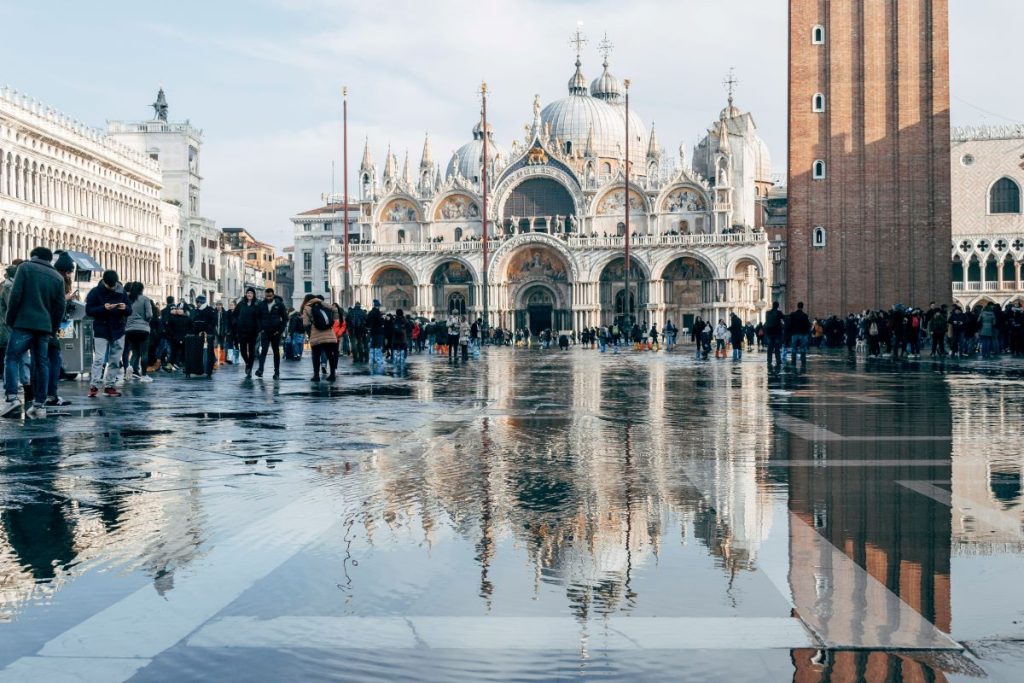 venice in winter